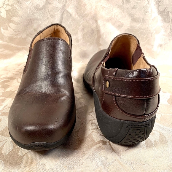 Naturalizer Brown Leather Loafers - Picture 2 of 3